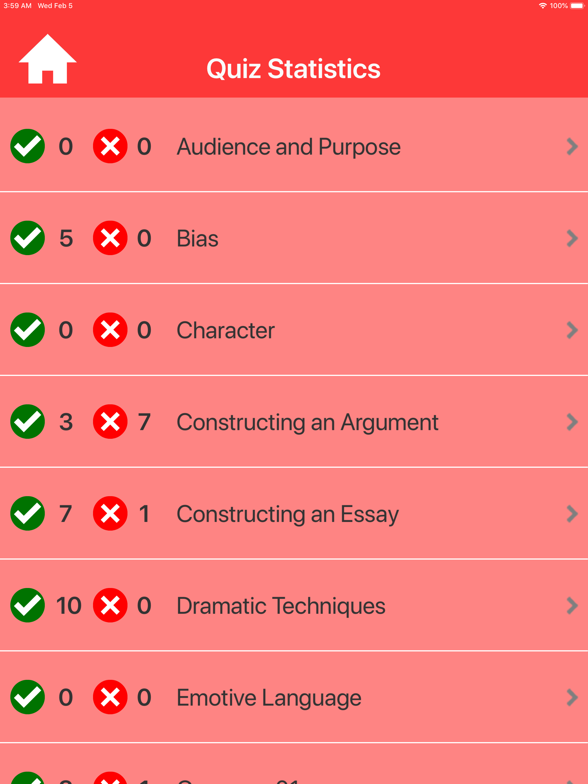GCSE English Quizzes screenshot 14