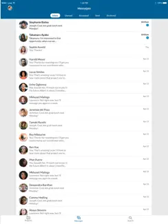 LinkedIn Recruiter iPad image 1