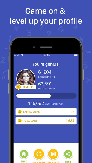 Math Master : Math Games iPhone screenshot 5 - Education app