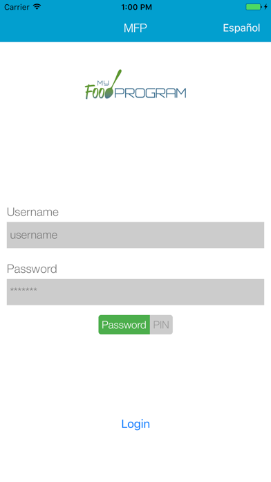 App screenshot