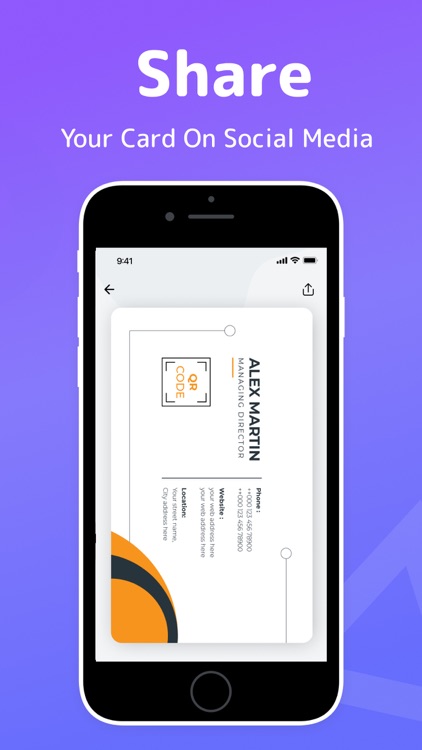 Business Card: Hi, Hello Maker screenshot-5