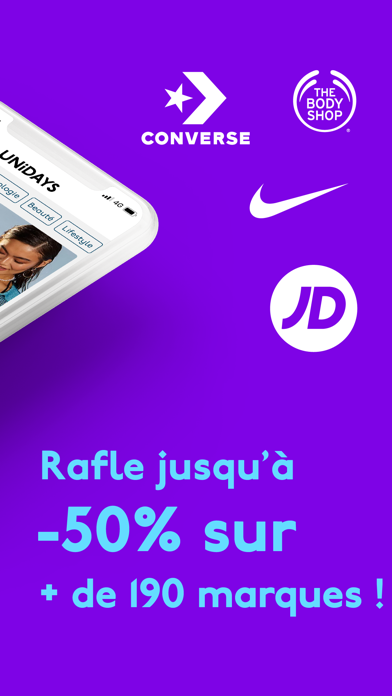 Screenshot #3 pour UNiDAYS: Les offres étudiantes