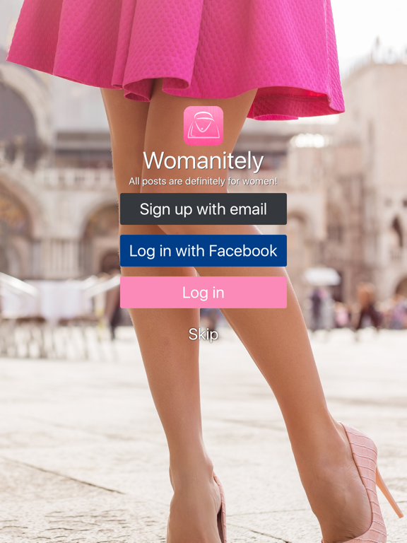 Womanitely iPad screenshot