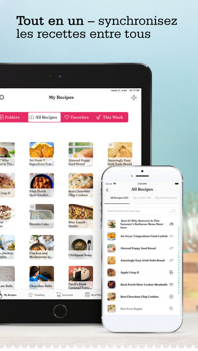 Screenshot #3 pour Recipe Manager - OrganizEat