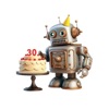 Birthday Robot Stickers icon