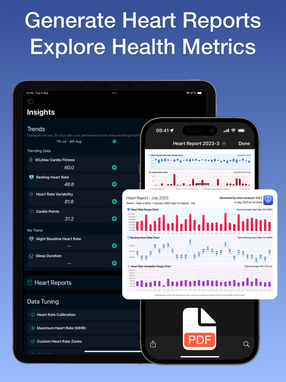 Screenshot #6 pour Heart Analyzer: Pulse Tracker