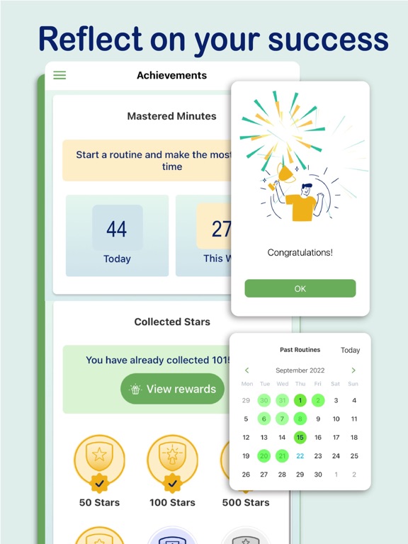 Brili Routines – Habit Tracker iPad screenshot 6 - Productivity app