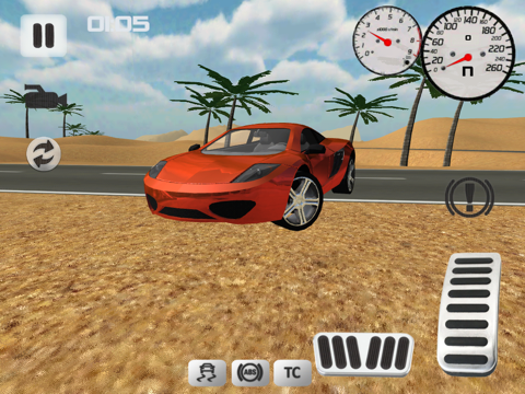 Sport Car Simulator 3D iPad screenshot