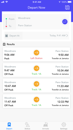 Commuter - for LIRR screenshot 1