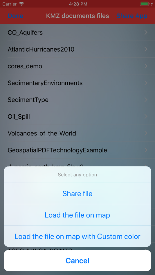 #10. Kmz Viewer-Kmz Converter app (iOS) Podle: p swagath