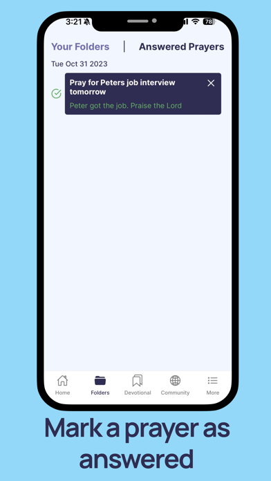 Prayse - Prayer Journal Screenshot