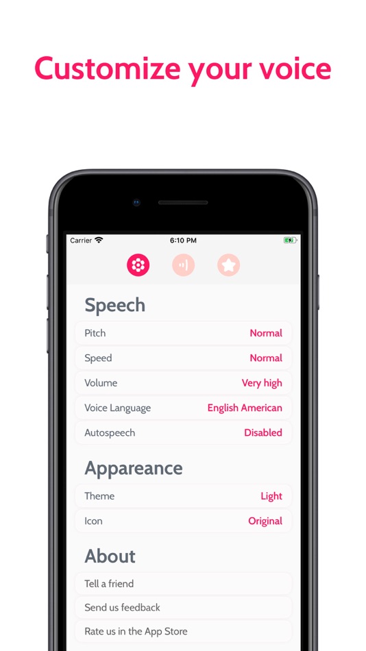 #2. AAC Text to Speech TTS Dinata (iOS) 来自: Antonio Jose Martinez Sanchez
