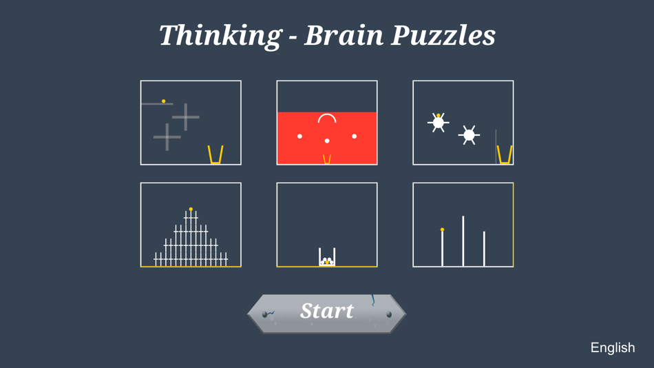 #1. Thinking - Brain Puzzles (iOS) 由: ZIROTEK Corp.