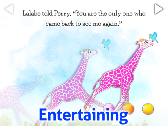 Screenshot #6 pour Lalabe. Kids Red Giraffe Story