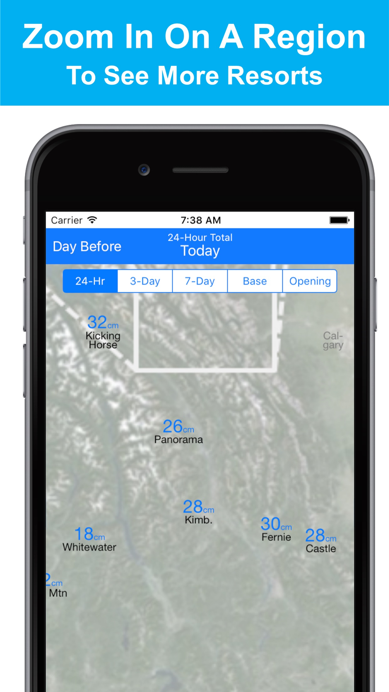British Columbia-Alberta Snow screenshot 5