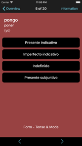 VerbForms Español screenshot