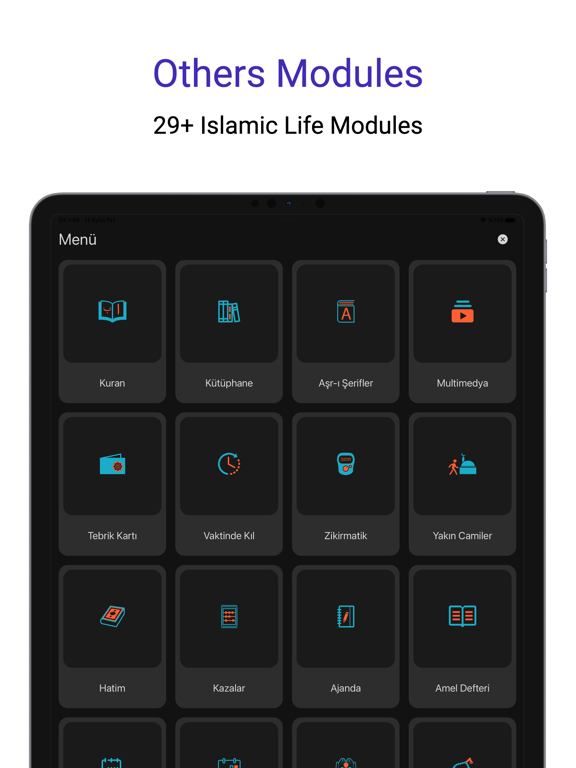 Azan Time Pro iPad app afbeelding 7