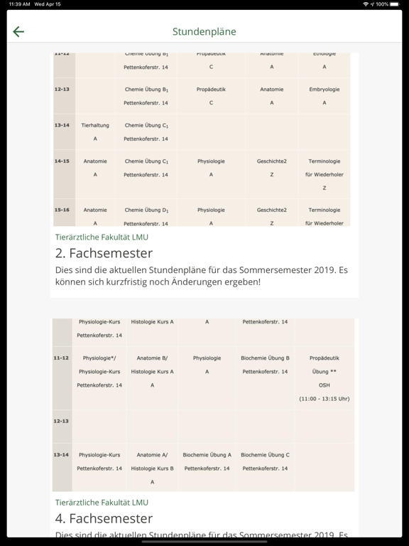 VETMED LMU iPad screenshot