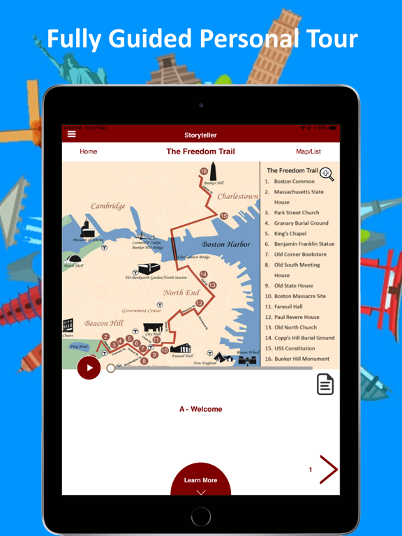 Screenshot #4 pour Storyteller | GPS Audio Tours
