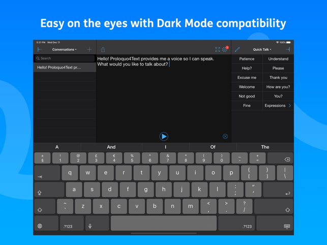 ‎Скриншот Proloquo4Text AAC