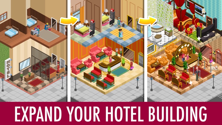 Hotel Tycoon Empire: Idle Game screenshot-3