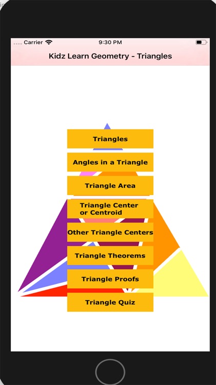 Triangles in Geometry