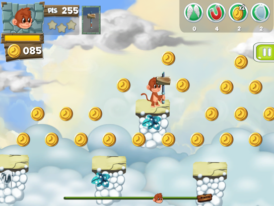 Monkey's Adventure Island iPad screenshot