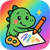 Kids Drawing & Puzzle game 3+ icon