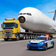 Cargo Plane Truck Transport