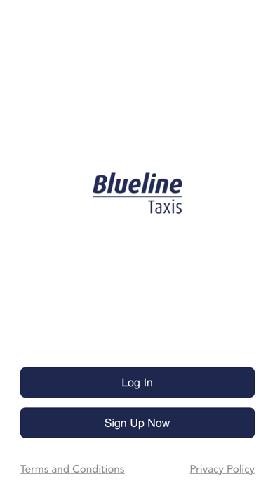 Blueline Taxis Screenshot