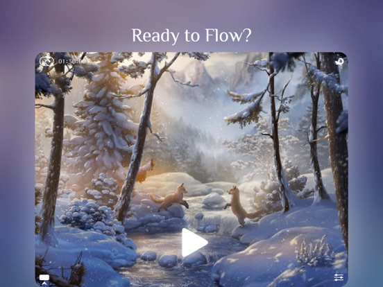 Flowing ~ Meditation in Nature iPad app afbeelding 5