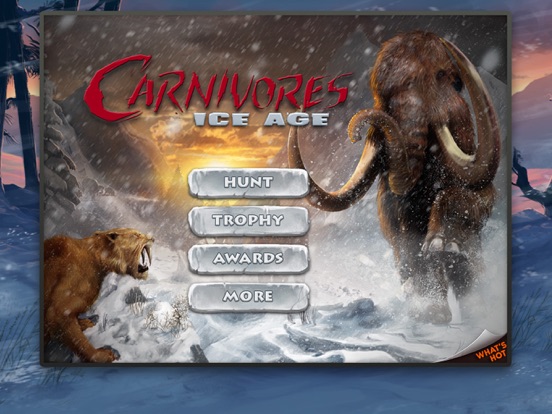 Carnivores: Ice Age iPad app afbeelding 1