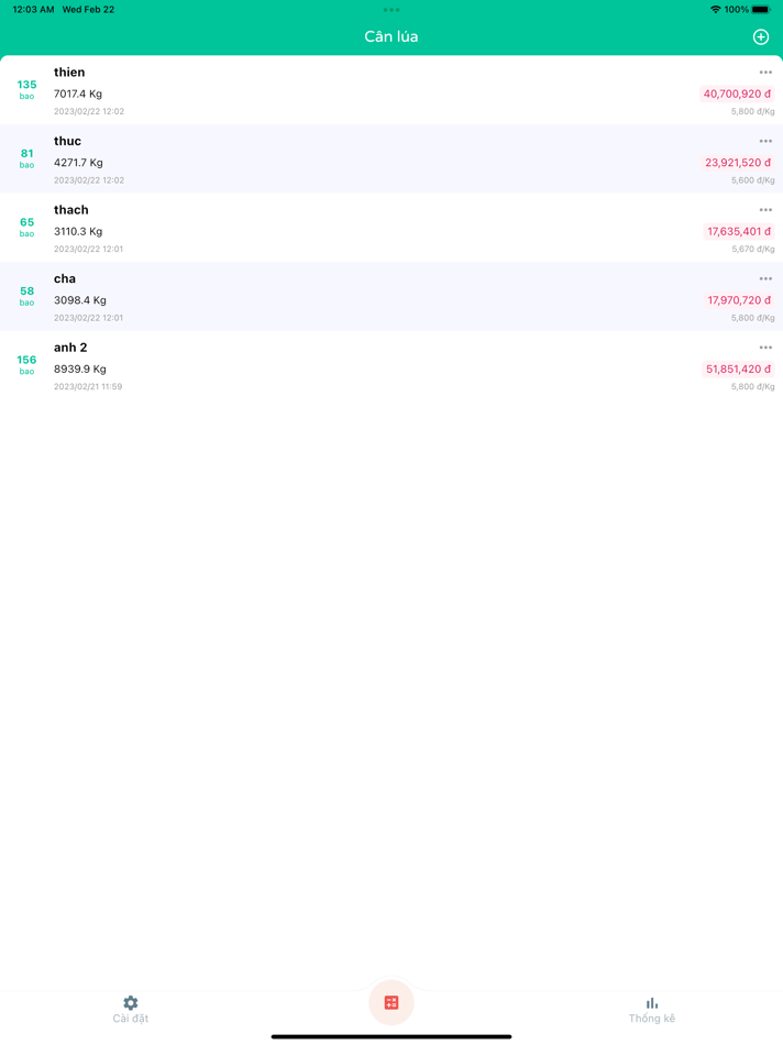 #1. Cân Lúa Pro (iOS) 게시자: THIEN PHAN HUU