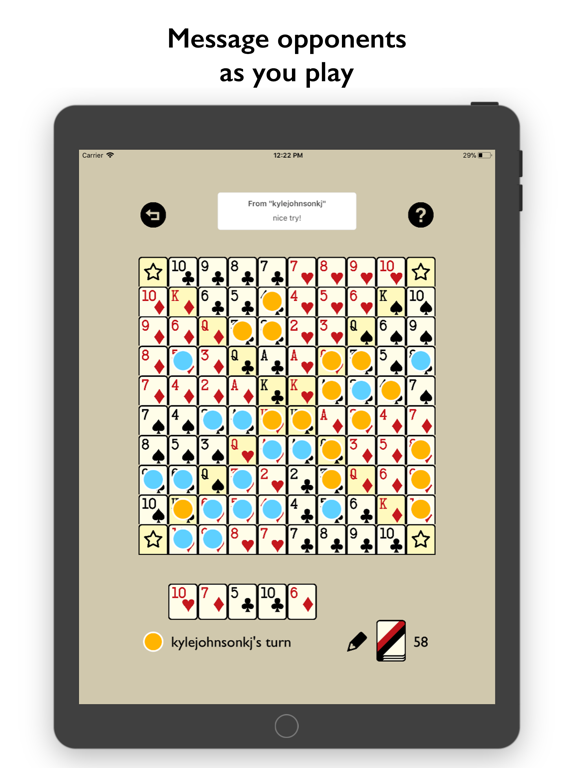 Chain Five iPad screenshot