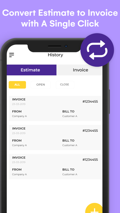 Invoice Maker-Estimate Receipt iPhone screenshot 6 - Business app
