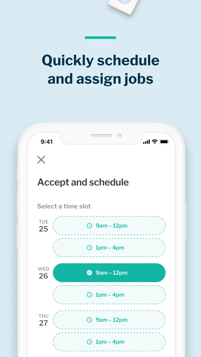 ResQ for Trades iPhone screenshot 4 - Business app