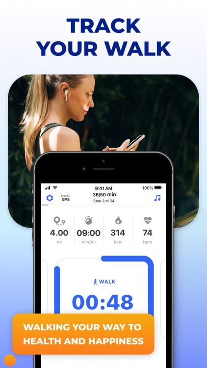 Weight Loss Walking by Slimkit screenshot-0