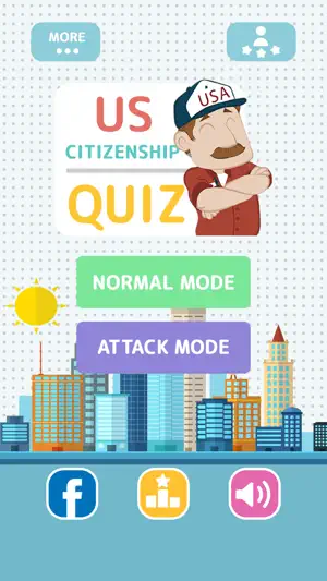 US Citizenship Quiz - Game screenshot 1