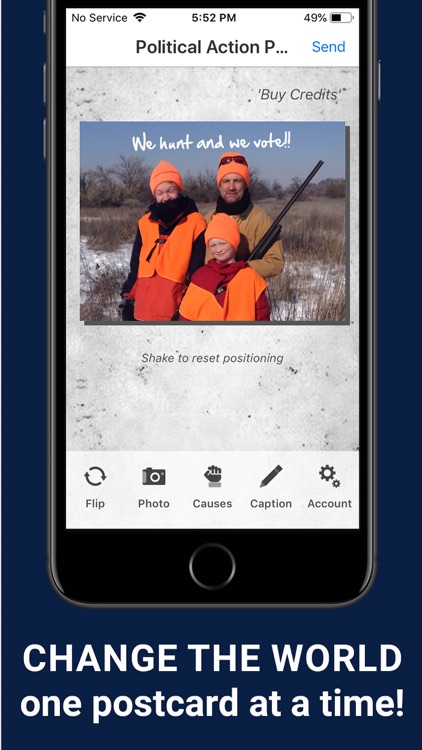 Political Action Postcard App screenshot-5