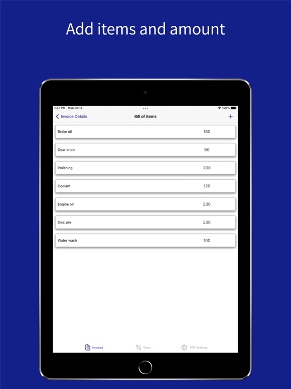 App screenshot