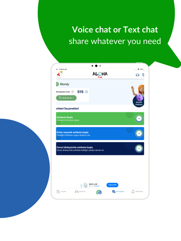 Screenshot #5 pour Anonymous Chat - Aloha Live