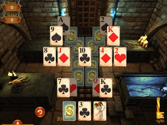 Screenshot #4 pour Solitaire Dungeon Escape Lite