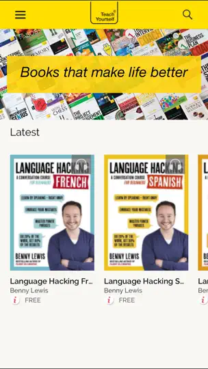 Teach Yourself Library iPhone-skjermbilde 2