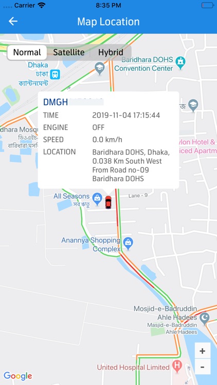 Grameenphone Vehicle Tracking screenshot-5