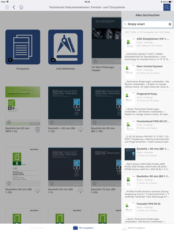 AKS Technical Documentation iPad screenshot 4 - Shopping app