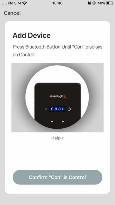 Screenshot #2 pour SaunaLogic
