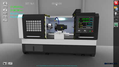 CNC Lathe Simulator Screenshot