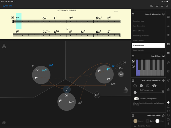 Mapping Tonal Harmony Pro iPad app afbeelding 8