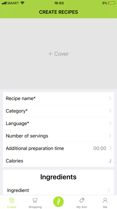 App screenshot