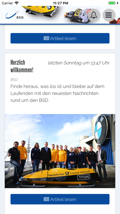 Screenshot #1 pour BSD Push App